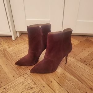 Reiss suede booties
